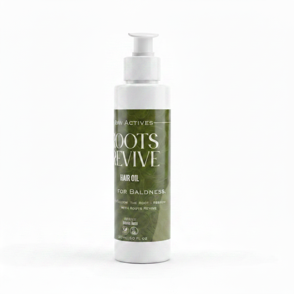 Roots Revive Hair Oil - Matching Cap