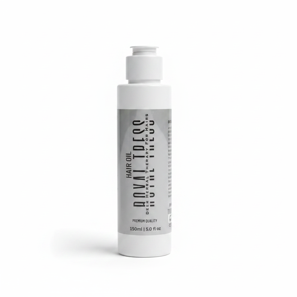 Royal Tress Hair Oil - White Background