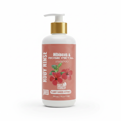 Ruby Rinse Shampoo - White Background